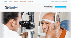 Desktop Screenshot of foresightclinic.com